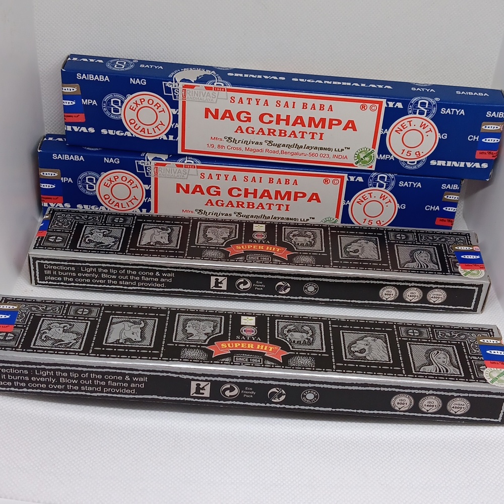 Nag Champa and Superhit incense sticks